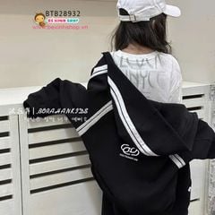 Áo khoác phối sọc thể thao dễ thương cho bé trai và bé gái BTB28931