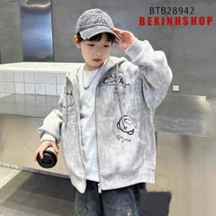 Áo khoác Gấu loang màu cực ngầu cho bé trai BTB28942