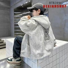 Áo khoác Gấu loang màu cực ngầu cho bé trai BTB28942