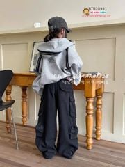 Áo khoác phối sọc thể thao dễ thương cho bé trai và bé gái BTB28931