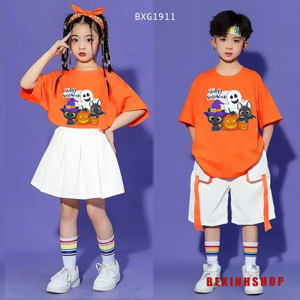 [BexinhshopVN] Bộ đồng phục Hallowen cho bé trai & bé gái BXG1909