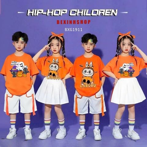 [BexinhshopVN] Bộ đồng phục Hallowen cho bé trai & bé gái BXG1909
