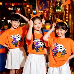 [BexinhshopVN] Bộ đồng phục Hallowen cho bé trai & bé gái BXG1909