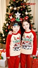 [Noel] Bộ dài tay cho bé trai & bé gái mùa Giáng Sinh BXG2007