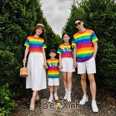 BST Áo ĐỒNG PHỤC GIA ĐÌNH Bé Trai, Bé Gái 