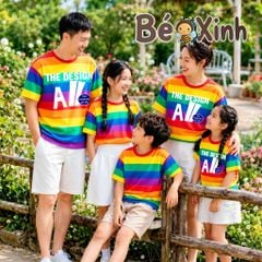 BST Áo ĐỒNG PHỤC GIA ĐÌNH Bé Trai, Bé Gái 