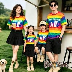 BST Áo ĐỒNG PHỤC GIA ĐÌNH Bé Trai, Bé Gái 