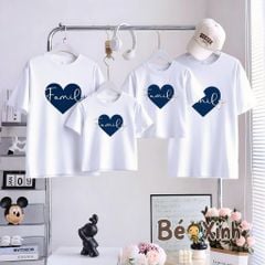 BST Áo Thun Gia Đình Bé Trai Bé Gái – Khoảnh Khắc Gắn Kết, Trọn Vẹn Yêu Thương BXG2391