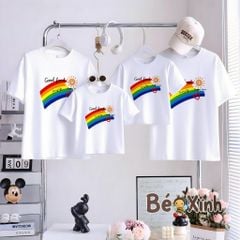 BST Áo Thun Gia Đình Bé Trai Bé Gái – Khoảnh Khắc Gắn Kết, Trọn Vẹn Yêu Thương BXG2391