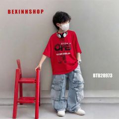 Set jean quần dài túi hộp CTCRA Win cực ngầu cho bé trai BTB28972