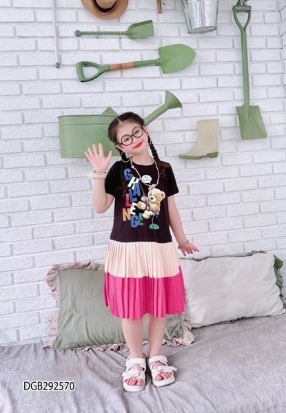 [XẢ KHO] Váy đầm dễ thương cho bé gái