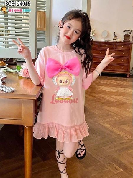 [XẢ KHO] Váy đầm dễ thương cho bé gái