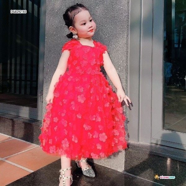 [XẢ KHO] Váy đầm dễ thương cho bé gái