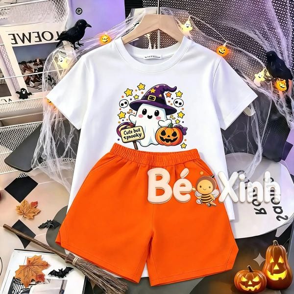 Bộ đồng phục Halloween nhà Bé Xinh cho bé trai & bé gái mùa HALLOWEEN BXG2600