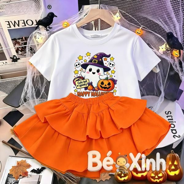 Bộ đồng phục Halloween nhà Bé Xinh cho bé trai & bé gái mùa HALLOWEEN BXG2600