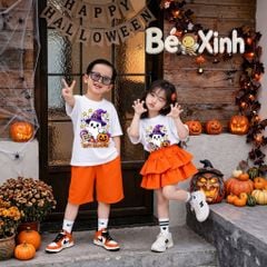Bộ đồng phục Halloween nhà Bé Xinh cho bé trai & bé gái mùa HALLOWEEN BXG2600