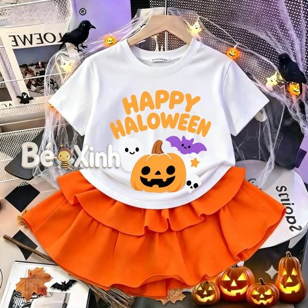 Bộ đồng phục Halloween nhà Bé Xinh cho bé trai & bé gái mùa HALLOWEEN BXG2600