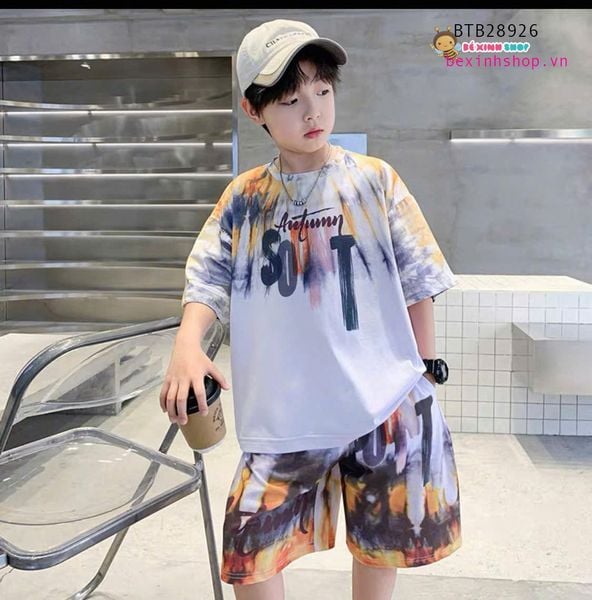 Set loang Autum cực ngầu cho bé trai BTB28925