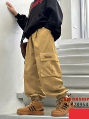 Quần jogger kaki túi hộp cho bé trai BTB28953