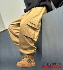 Quần jogger kaki túi hộp cho bé trai BTB28953