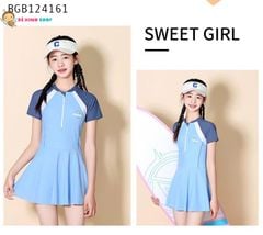 Váy bơi liền quần size đại cồ (25 - 56 kg) dễ thương cho bé gái BGB124160