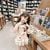 Váy đầm tầng bé gái phối tơ ánh kim nhà Bé Xinh Shop BXG2498
