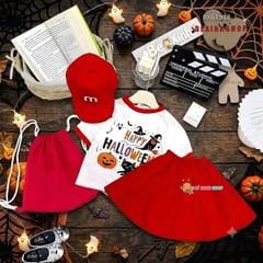 [HALLOWEEN] Bộ đồng phục nhà Bé Xinh cho bé trai & bé gái chơi lễ HALLOWEEN BXG1918