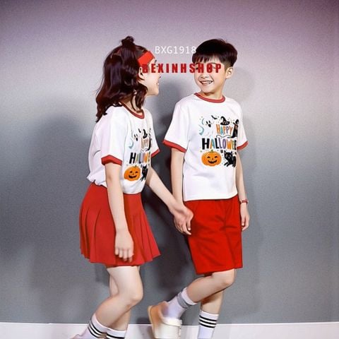 [HALLOWEEN] Bộ đồng phục bé trai & bé gái chơi lễ HALLOWEEN BXG1918