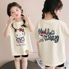 Set áo Hello Kitty Quần legging dễ thương cho bé gái BXG1719