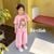 Set áo bé gái quần bomber caro nhà Bé Xinh dễ thương cho bé mùa Thu BXG2583