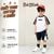 Bộ đồ thun thể thao chạy viền Bé Xinh Shop dễ thương, năng động cho bé trai BXG2436