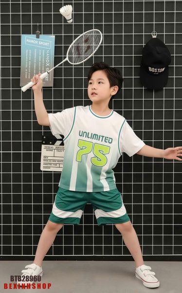Set thun thể thao số 75 Nanox dễ thương cho bé trai BTB28960