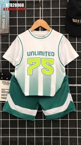 Set thun thể thao số 75 Nanox dễ thương cho bé trai BTB28960