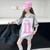 Set thun bóng thể thao hiphop năng động cho bé gái nhà Bé Xinh Shop BXG2495