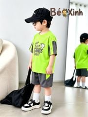 Set thể thao thun lạnh Tennis nhà BexinhshopVN siêu mát - siêu ngầu cho bé trai BXG2414