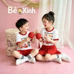 [Tặng Lồng Đèn Mini] - Bộ đồng phục bé trai & bé gái đón trung thu nhà Bé Xinh BXG1849