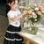Set áo mèo phối chân váy bi phối ren phong cách Vintage bé gái nhà Bé Xinh Shop BXG2500