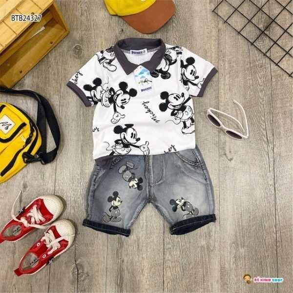 [XẢ KHO ĐỒNG GIÁ 89K] Đồ bộ, set jean, áo, quần kaki lẻ size cho BÉ TRAI