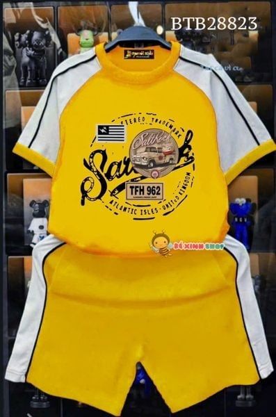 [XẢ KHO] Đồ bộ, set jean, set vest, áo, quần lẻ size cho BÉ TRAI