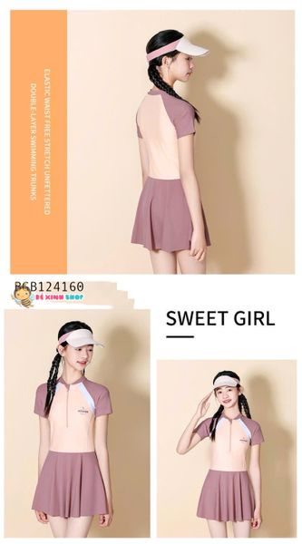 Váy bơi liền quần size đại cồ (25 - 56 kg) dễ thương cho bé gái BGB124160