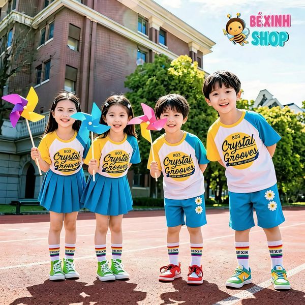 Vớ trẻ em cầu vồng cổ trung - NĂNG ĐỘNG, ÊM ÁI CHO BÉ YÊU BXG2390