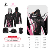  Áo Câu Cá XSAMTIN HỒNG ĐEN 