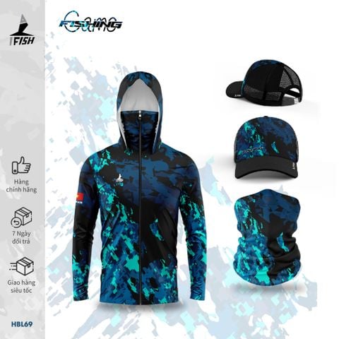 Áo Câu Cá CAMO FISHING
