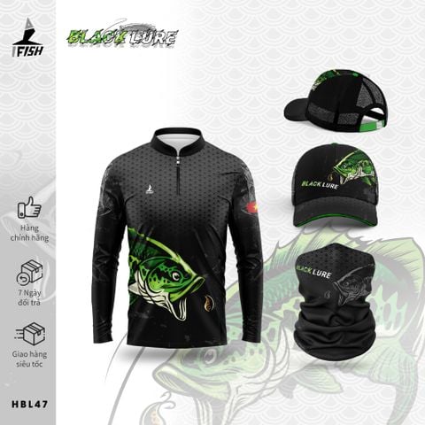 Áo Câu Cá BLACK LURE