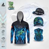  Áo Câu Cá KHAI HỒ CHIẾN 