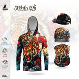  Áo Câu Cá MÃNH HỔ 
