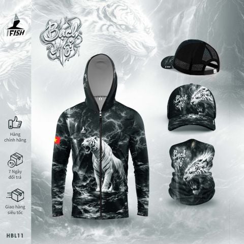 Áo Câu Cá BẠCH HỔ