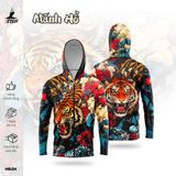  Áo Câu Cá MÃNH HỔ 