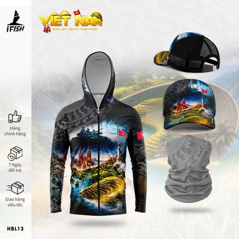 Áo Câu Cá VIỆT NAM ĐỘC LẬP