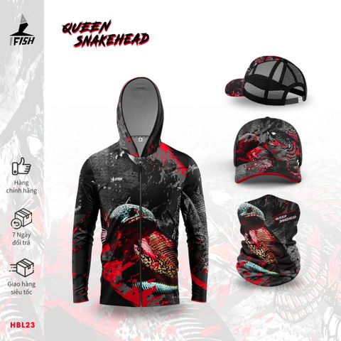 Áo Câu Cá QUEEN SNAKEHEAD